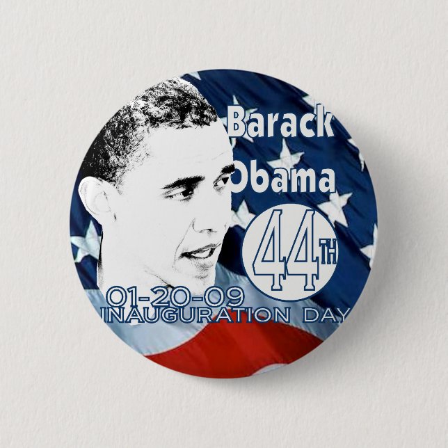 Inauguration Day 2 Inch Round Button (Front)