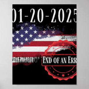 Inauguration Day January 20 2025 End Of An Error I Poster