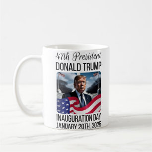 Inauguration Mugs 45th 47th President Donald Trump