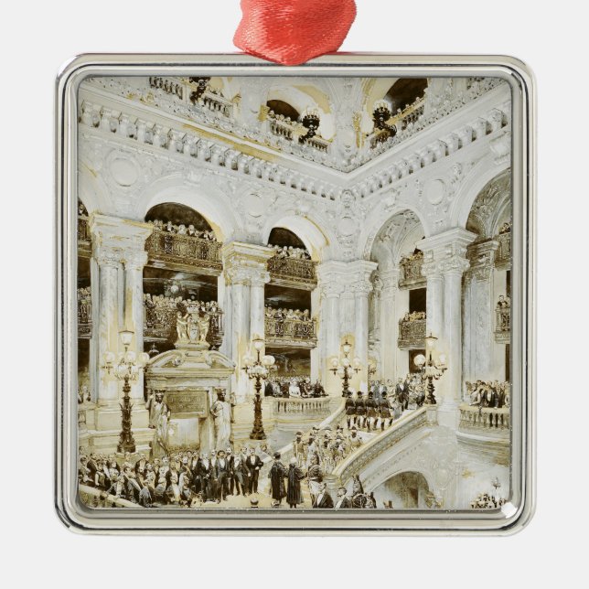 Inauguration of the Paris Opera House Metal Ornament (Front)