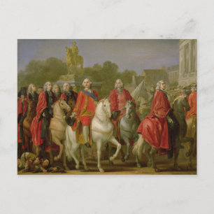 Inauguration of the Place Louis XV Postcard