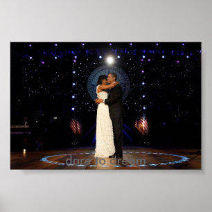 Inauguration President Barack Obama Dance w/ Miche Poster