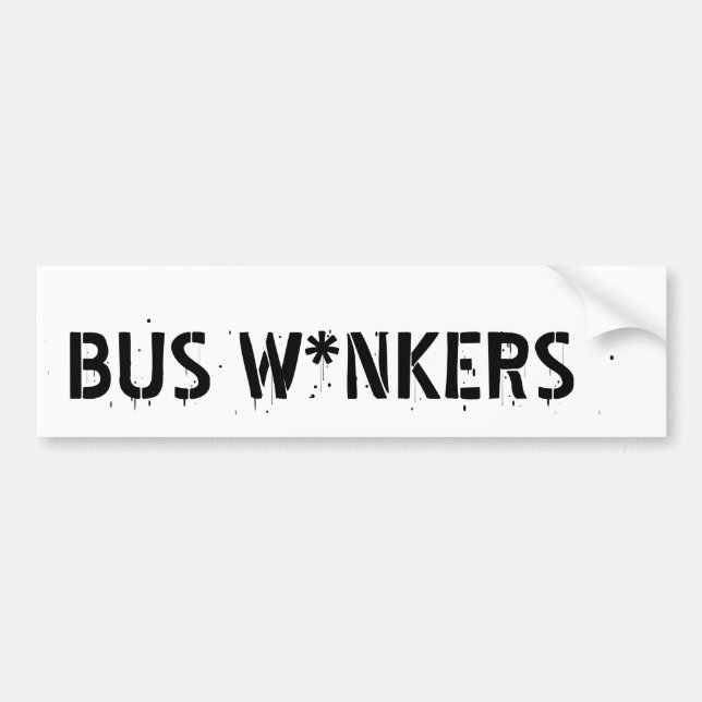 inbetweeners saying bumper sticker (Front)