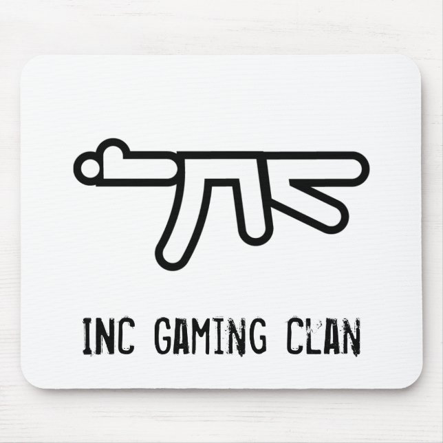 INC AK-47 Mousemat Mouse Pad (Front)
