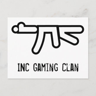 INC AK-47 Postcard