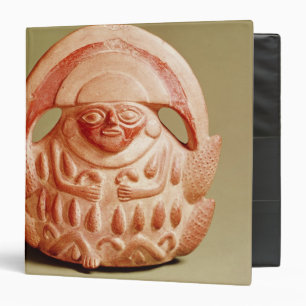 Inca agricultural deity wearing a moon headdress binder