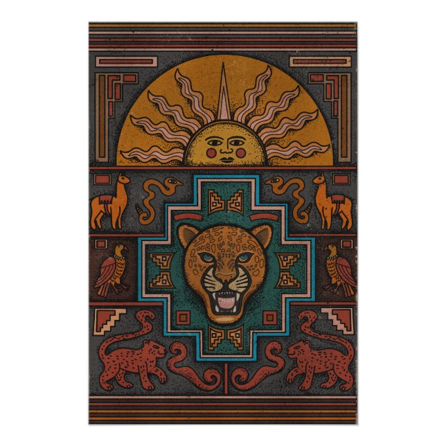 Inca Art Poster (Front)