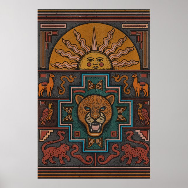 Inca Art Poster (Front)