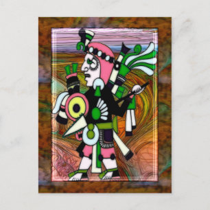 Inca Folk Art Traditional Postcard