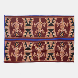 Inca Geckos Kitchen Towel