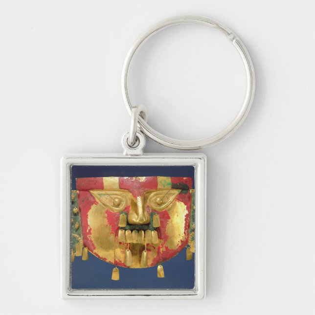 Inca mask keychain (Front)