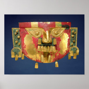 Inca mask poster