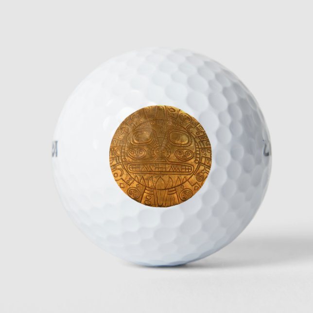 Inca shield golf balls (Front)