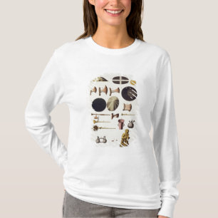 Inca tools and artefacts, Peru, from 'Le Costume A T-Shirt