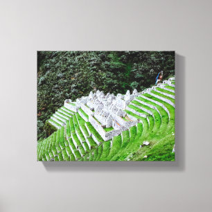 Inca Trail Machu Picchu Peru - Travel Photography Canvas Print