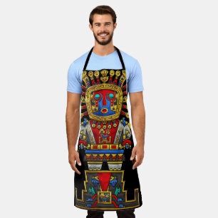 Incan Gods - The Great Creator Viracocha Apron