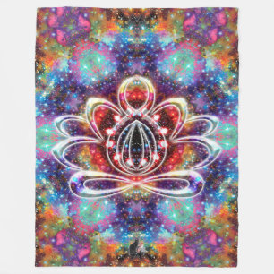 Incandescence Zen Fleece Blanket