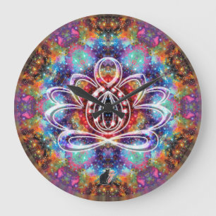 Incandescence Zen Lotus Clock