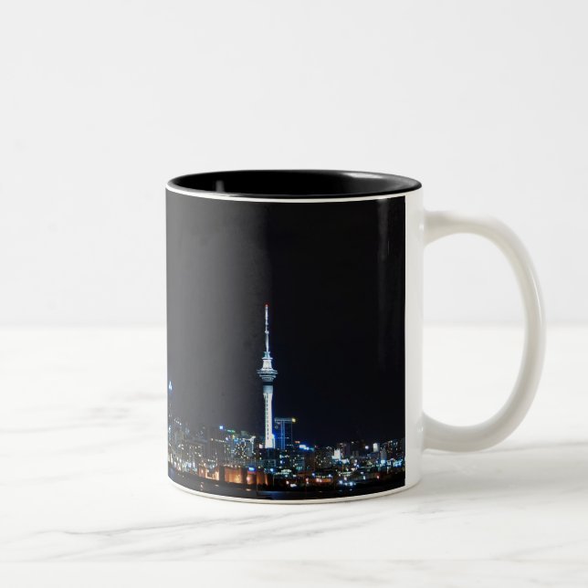 Incandescent Auckland Two-Tone Coffee Mug (Right)