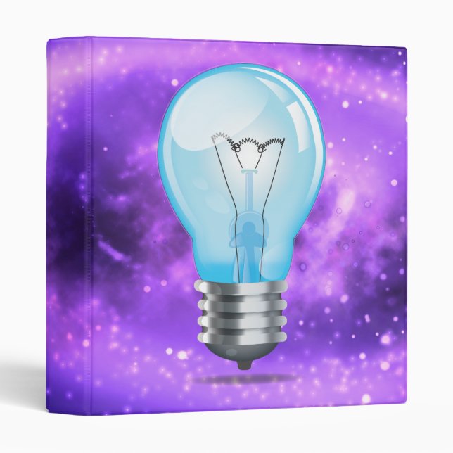 Incandescent light bulb binder (Front/Spine)