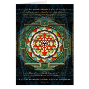 Incantation et Shri Yantra de Maha Lakshmi
