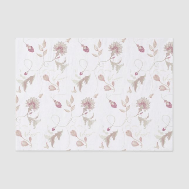 Incantation flat sheet tissue paper (Front)