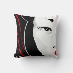 Incarnation of Art Throw Pillow