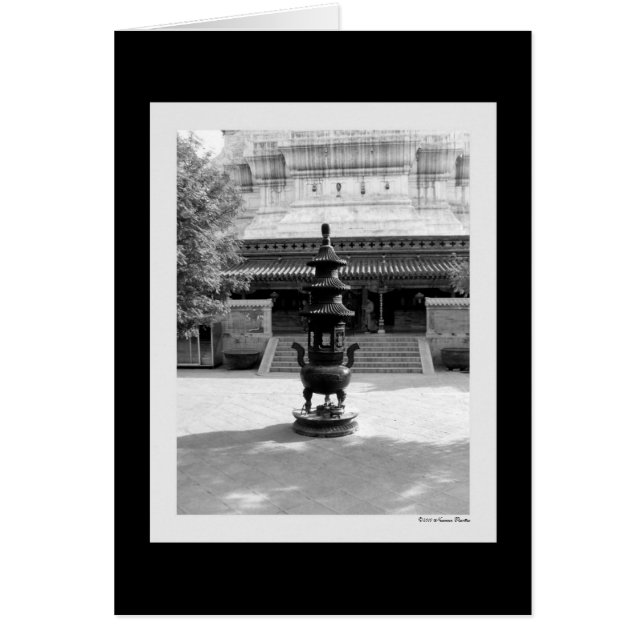 Incense Burner Card (Front)
