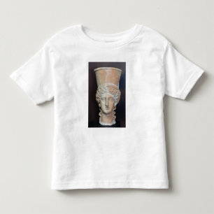 Incense burner of the head of a female toddler t-shirt