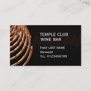 Incense Coil Business Card