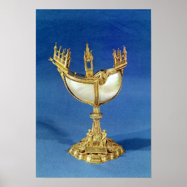 Incense holder in the shape of a boat poster (Front)