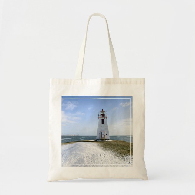 Inch Arran Lighthouse | New Brunswick Tote Bag (Front)