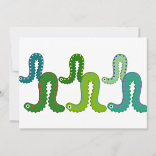 Inch Worm Drill Team Invitation