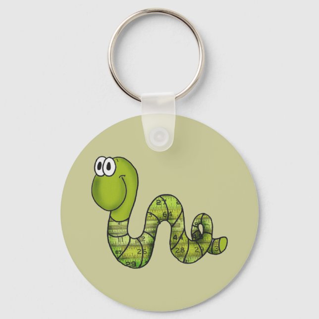 Inch Worm Product Collection Keychain (Front)