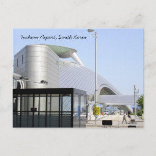 Incheon Aiport, South Korea Postcard