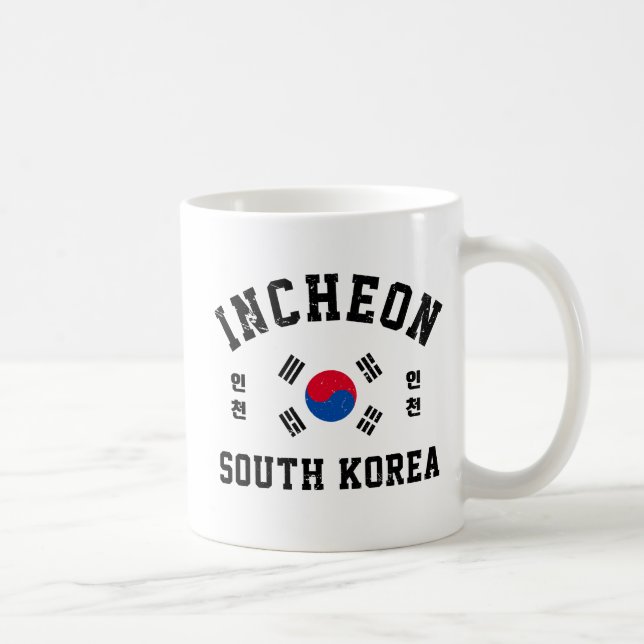 Incheon South Korea Coffee Mug (Right)