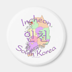 Incheon South Korea Magnet