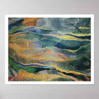 Incidents of Colors and Plains (tempera and penci