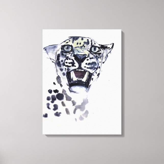 Incisor Snarl Canvas Print (Front)