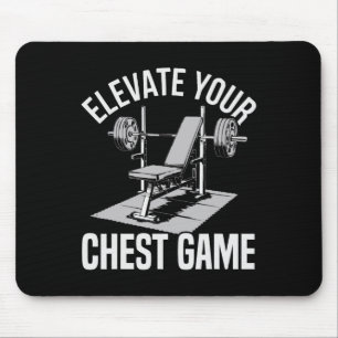 Incline Bench Press Bodybuilding Fitness Workout G Mouse Pad