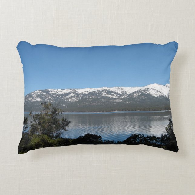 Incline Village, North Shore Lake Tahoe Accent Pillow (Front)