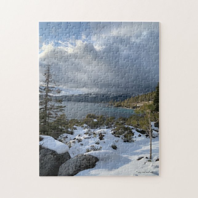 Incline Village View Lake Tahoe Jigsaw Puzzle (Vertical)