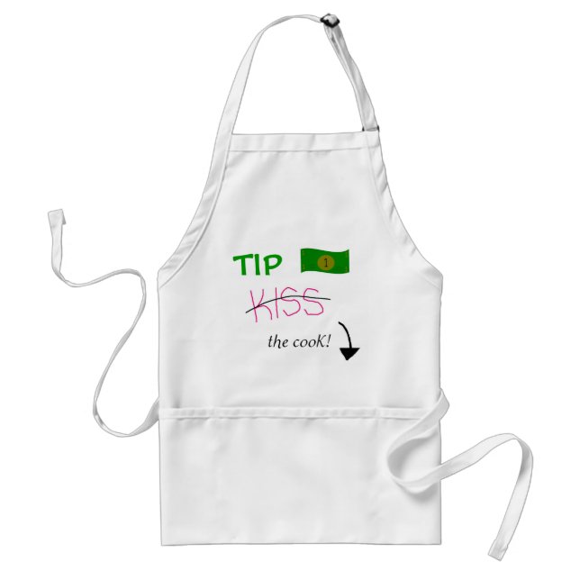 Inclinez le cuisinier ! Tablier (Devant)