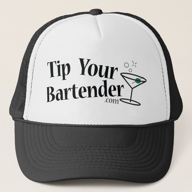 Inclinez votre casquette de Martini de barman (Devant)