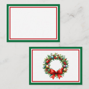 Include A Personal Note with your Christmas Gift Card