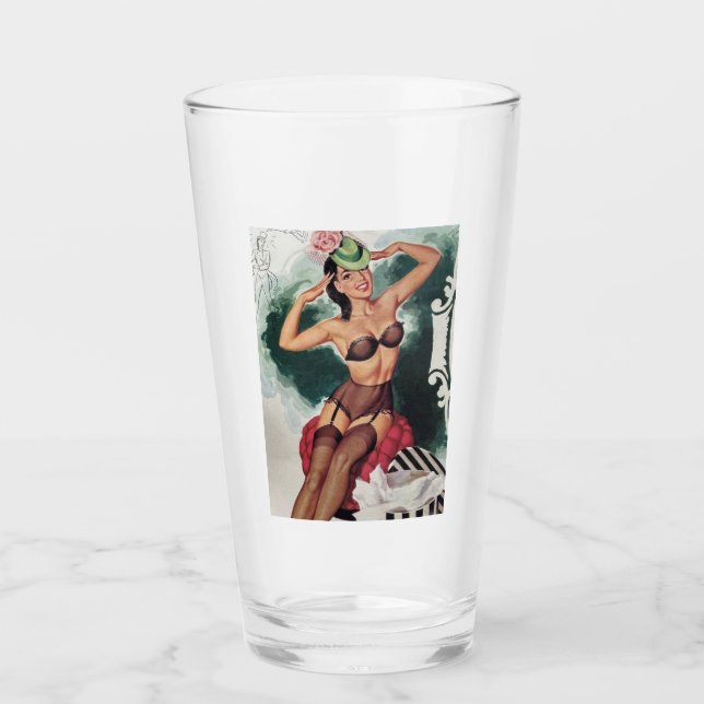 INCLURE LE VERRE PEINT DE LA FILLE (Devant)