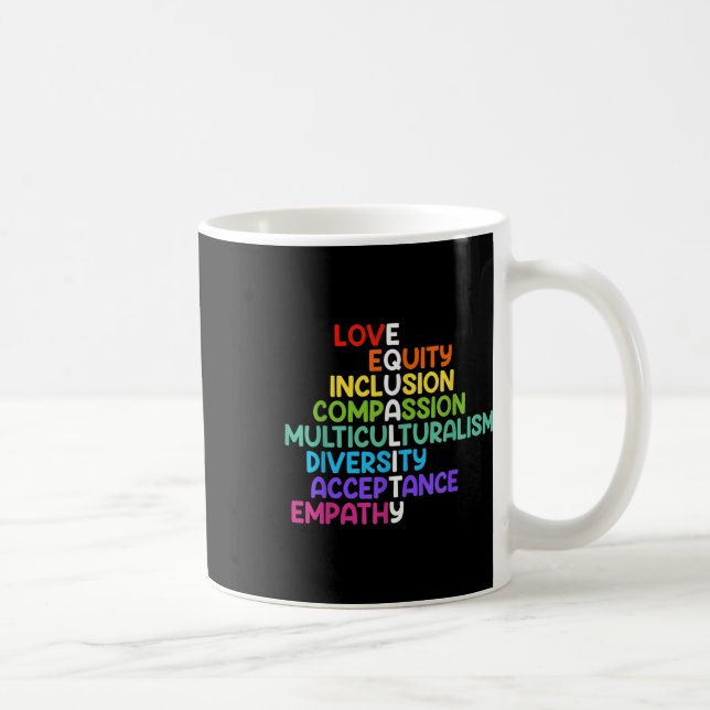 Inclusion Compion People With Disabilities Awarene Coffee Mug (Right)