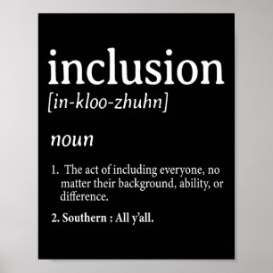 Inclusion Definition Poster