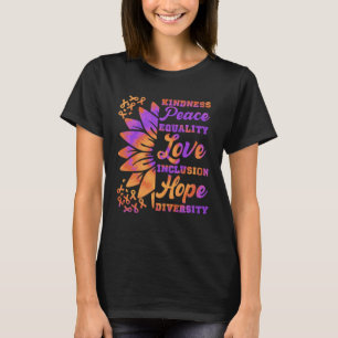 Inclusion Kindness Peace Hope Diversity Solidarity T-Shirt