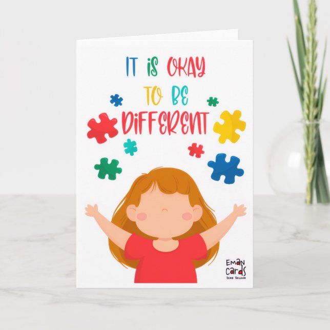 Inclusion Matters - Be Different Card (Front)